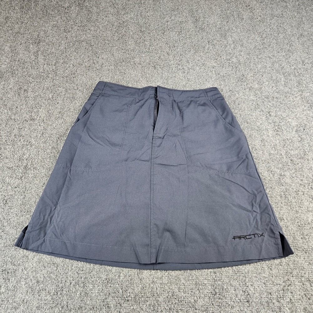 Arctix Womens Active Skort XS Gray Hiking Golf Outdoor Skirt with Built-in Short